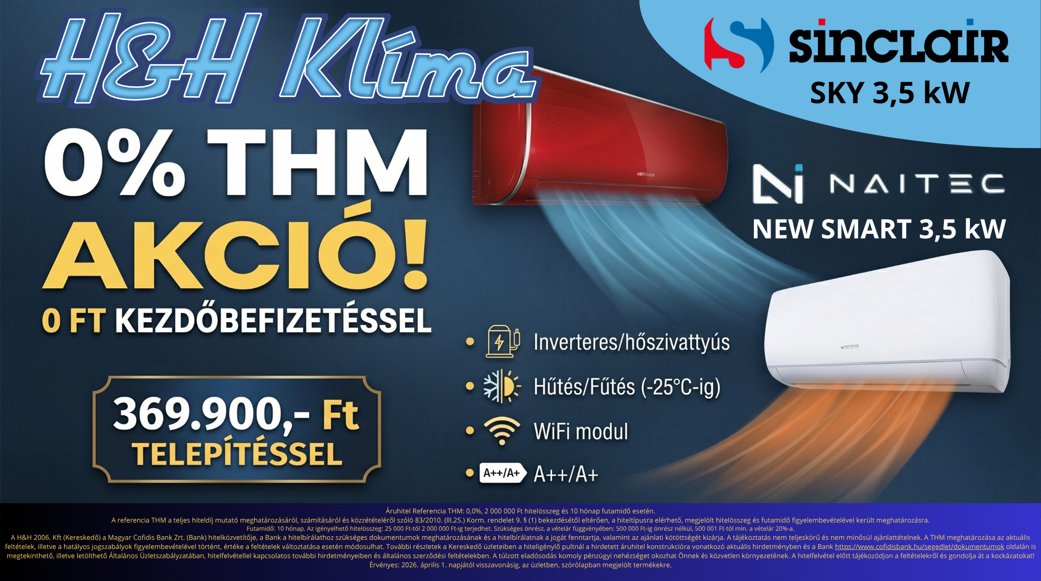H&H Klíma Webáruház