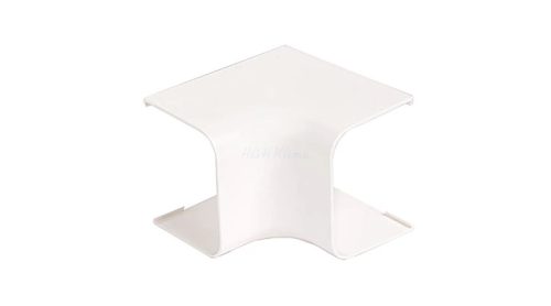 Dekorcsatorna belső sarokelem (Vecamco) 65x50 mm