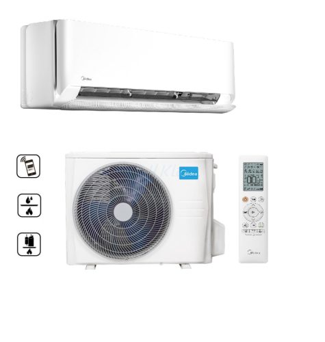 Midea Breezeless E oldalfali split