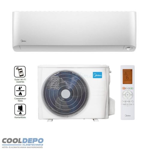 Midea Oasis Plus oldalfali split